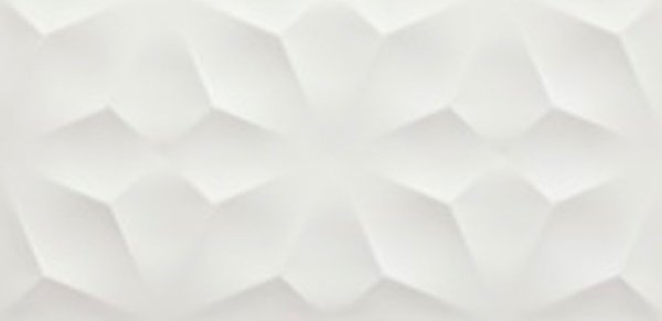 3D wall design Diamond white Matt